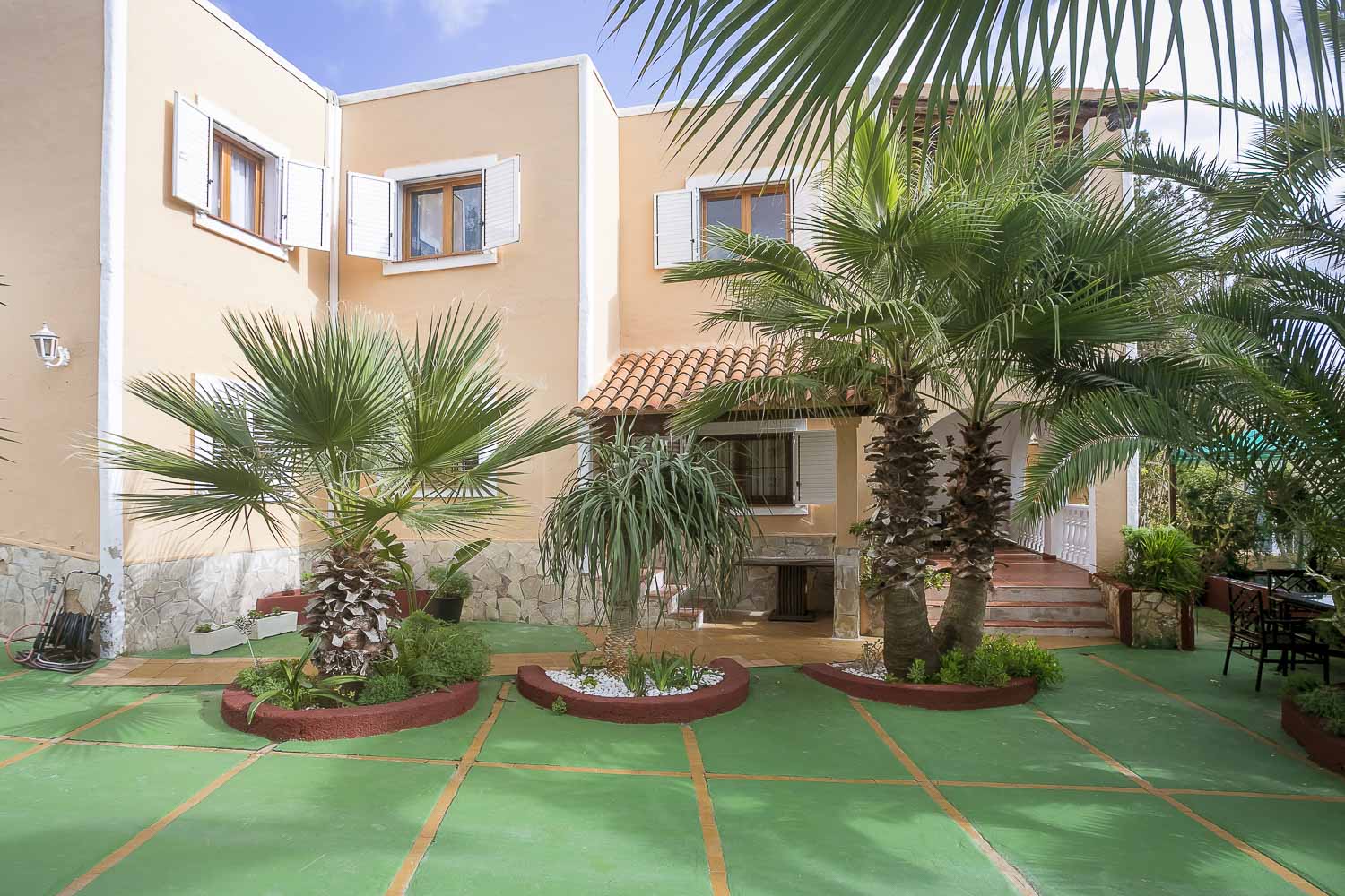 vista general casa en ibiza